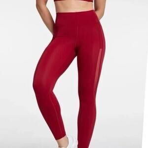 Calia High Rise 7/8 Legging Red Size XS New
